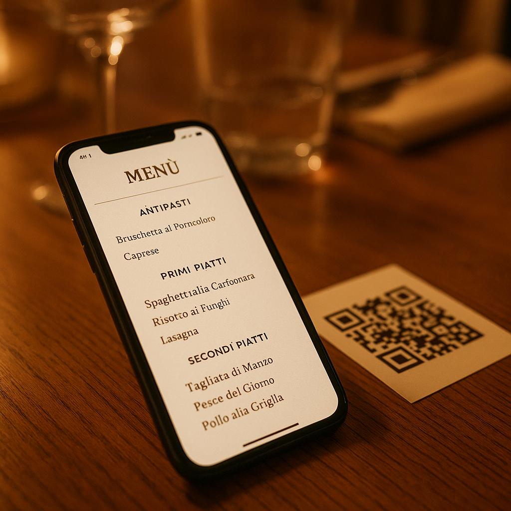 QR Code UP Menù